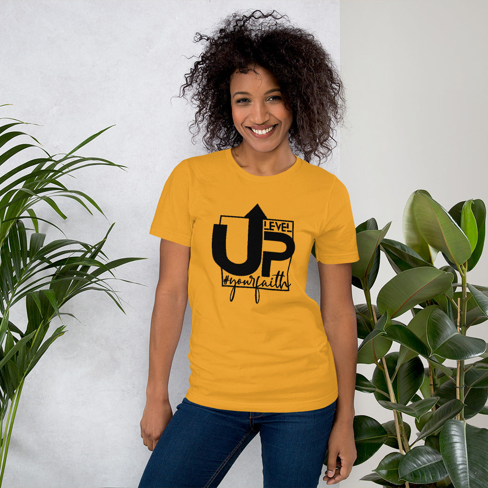 Level UP #yourfaith Short-Sleeve Unisex T-Shirt