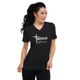 Touched by Grace women V-Neck Fitted tee