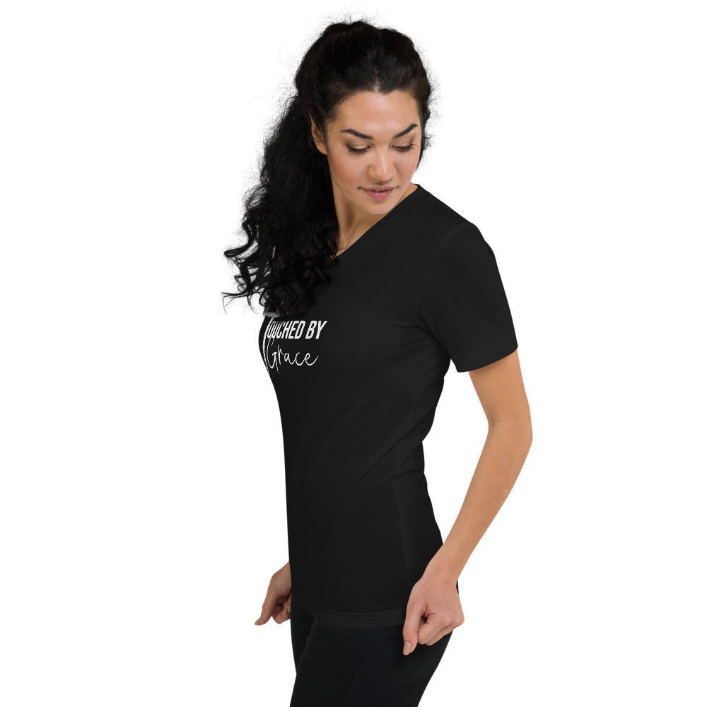 Touched by Grace women V-Neck Fitted tee